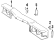 1990 Cadillac DeVille Emblem Diagram - 25517305