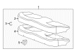 2015 Buick LaCrosse Seat Cushion Pad Diagram - 09065639