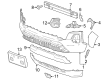 Chevy Colorado Bumper Diagram - 85617688