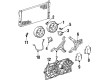 Oldsmobile Silhouette Cooling Fan Bracket Diagram - 12363322