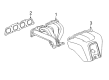 2014 Cadillac ATS Exhaust Heat Shield Diagram - 12627203