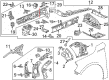 Buick Regal Sportback Fender Splash Shield Diagram - 23283820