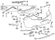 Buick Regal Bumper Diagram - 19354855