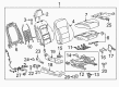 Chevy Cruze Seat Cushion Pad Diagram - 84136746