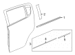 2022 Chevy Spark Door Moldings Diagram - 42574276