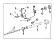 1989 Buick Skyhawk Steering Column Cover Diagram - 7843336