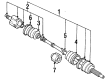 2000 Chevy Metro Axle Shaft Diagram - 30018150