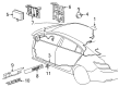 2013 Cadillac XTS Body Control Module Diagram - 95086465