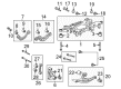 Cadillac Control Arm Diagram - 23216530