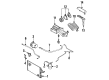 2001 Saturn SL2 A/C Condenser Diagram - 52473615