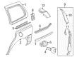 Saturn Relay Fuel Filler Housing Diagram - 10384936