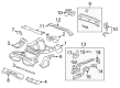 2006 Chevy HHR Floor Pan Diagram - 15283145