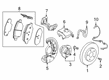 2017 Buick LaCrosse Brake Backing Plate Diagram - 84363065