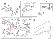 Buick Enclave Engine Mount Bracket Diagram - 25784482