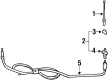 1995 Chevy Monte Carlo Antenna Base Diagram - 10282630