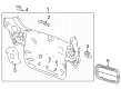 2022 Chevy Bolt EUV Floor Pan Diagram - 42782740