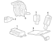 2024 Chevy Trax Air Bag Sensor Diagram - 13544408