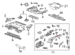 2017 Chevy Trax Floor Pan Diagram - 42764652