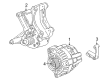 1997 Chevy Corvette Alternator Bracket Diagram - 12557330