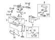 Chevy Monte Carlo Center Console Base Diagram - 15875674