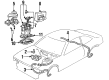 Chevy Cavalier Brake Master Cylinder Diagram - 18014033