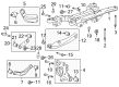 2020 Chevy Impala Axle Pivot Bushing Diagram - 22927294