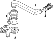 Chevy Camaro Air Hose Diagram - 10108427