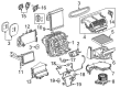 2019 Buick LaCrosse A/C Switch Diagram - 84138219