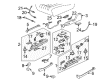 Chevy Camaro Body Wiring Harness Connector Diagram - 12116251