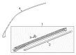 2019 Buick Envision Door Seal Diagram - 23253907