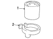 Oldsmobile Secondary Air Injection Pump Diagram - 12509300