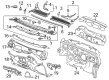 2019 Chevy Volt Weather Strip Diagram - 23309711