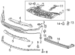 2019 Chevy Trax Bumper Diagram - 42625294