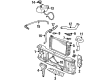 1988 Chevy R10 Suburban Cooling Hose Diagram - 15659494