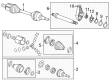 2012 Chevy Sonic CV Boot Diagram - 95228714