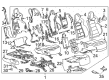 2017 Cadillac XTS Seat Switch Diagram - 84105585