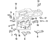 1999 Buick LeSabre Ambient Temperature Sensor Diagram - 16215864