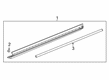 2023 Cadillac XT4 Door Seal Diagram - 23274383