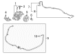 2006 Cadillac DTS Power Steering Hose Diagram - 15794414