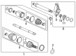 2022 Chevy Trax Axle Shaft Diagram - 42758442