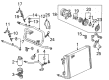 1997 GMC C2500 Suburban A/C Idler Pulley Diagram - 6580044