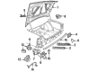 1988 Cadillac Eldorado Door Lock Actuator Diagram - 16603373