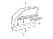 1986 Oldsmobile Calais Door Seal Diagram - 20633522