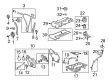 2008 Saturn Vue Dipstick Tube Diagram - 12607378