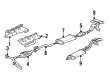 1986 Chevy C20 Suburban Muffler Diagram - 14063795