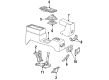 Oldsmobile Shift Linkage Boot Diagram - 22553175