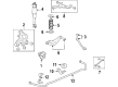 2005 Cadillac SRX Sway Bar Bushing Diagram - 25758596