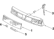 Oldsmobile 98 Emblem Diagram - 22522280