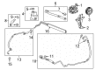 2011 Buick Regal Hydraulic Hose Diagram - 20967384