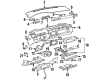 1994 Cadillac Seville Tailgate Lock Diagram - 25809368